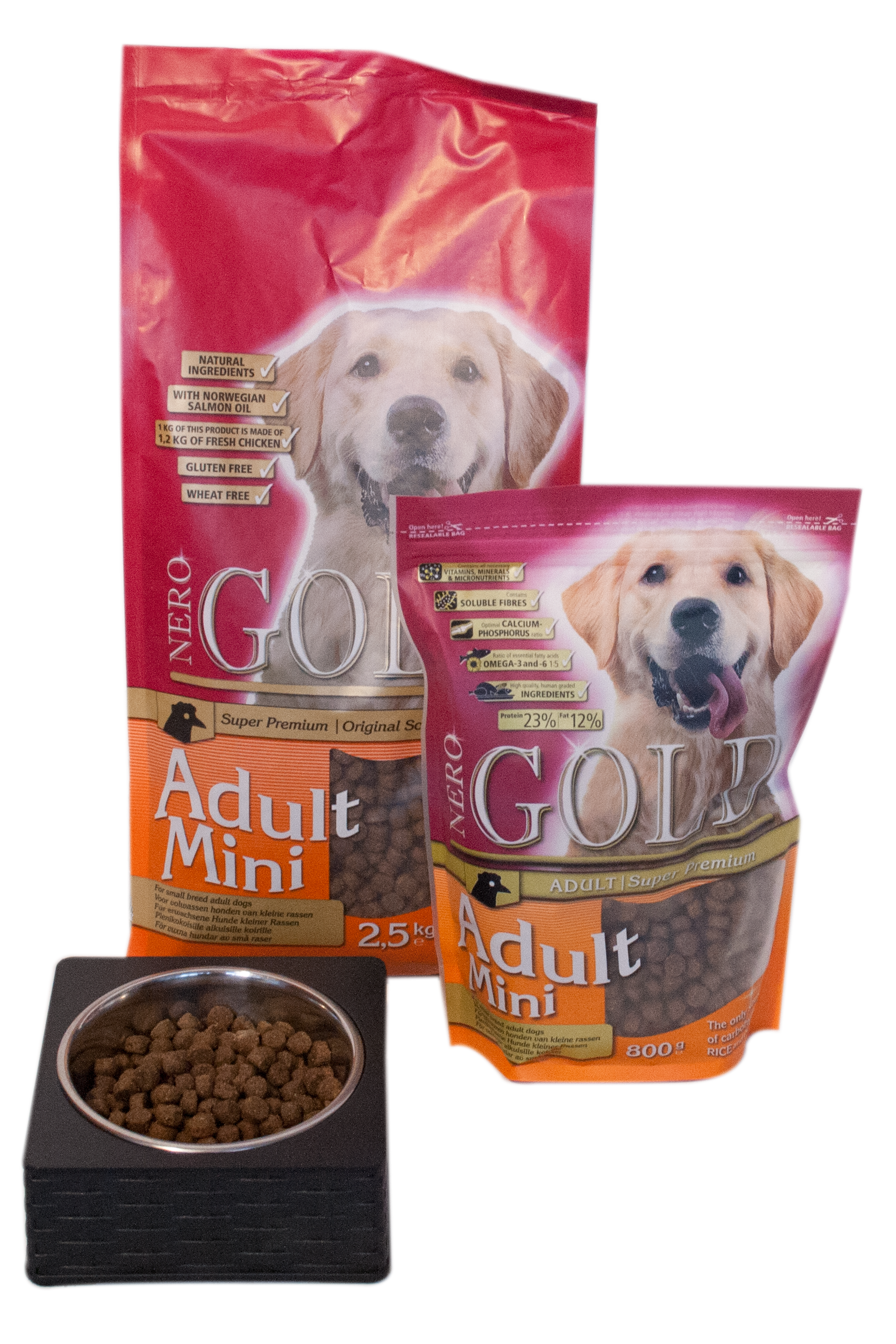 Nero Gold Hond Adult MINI